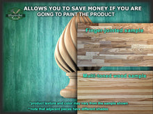 Load image into Gallery viewer, Decorative Twisted Wooden Finial, Staircase Newel Post Cap