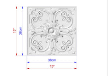 Load image into Gallery viewer, Custom order. Set with carved decor - Mermaid Corbels; Square Carved Decors, Ash wood