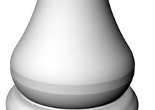 Load image into Gallery viewer, Custom order. Carved antique tassel for chandelier made from a photo. Set of 4 pcs, Material - Alder.