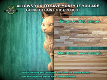 Load image into Gallery viewer, Carved Wooden Cat Corbel – Decorative Wall Bracket with Animal Head
