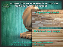 Load image into Gallery viewer, Ornamental Twisted Finial For Furniture with square bottom