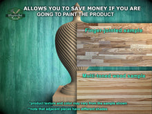 Load image into Gallery viewer, Large Decorative Architectural Hardwood Finial, Carved Post Finials with square base, Staircase Newel Post Cap, Bed finials