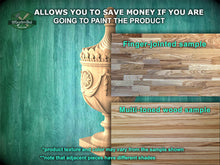 Load image into Gallery viewer, Stunning 18th Century English Urn in Wood, Carved Post Finials with square base, Staircase Newel Post Cap, Bed finials