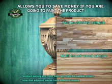 Load image into Gallery viewer, Handcrafted Wooden Classical Urn with Lion's Head Relief - Decorative Neoclassical Vase