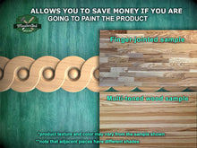 Load image into Gallery viewer, Curvilinear Harmony: Wooden Carved Moulding Accent, 40" classical wood cabinet moulding, 1 pc, Unpainted, Decorative Moulding Trim