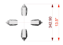 Load image into Gallery viewer, Custom order. Sea Dragon Carved Wooden Corbel, set of 4pcs, 10 inches high, material - multi-toned wood