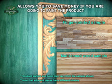 Load image into Gallery viewer, Acanthus Leaf Baroque Wood Corbel - Classical Artistry, Unpainted, Decorative Carved Wooden Corbel, Home Wall Embellishments