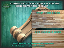 Load image into Gallery viewer, Carved bracket of wood, Unpainted, Decorative Carved Wooden Corbel, 1pc, Home Wall Embellishments, wood onlays, wood wall art decor