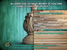 Load image into Gallery viewer, Decorative Antique Style Wooden Staircase Finial, Twisted cap, Staircase Newel Post Cap, Bed finials