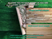 Load image into Gallery viewer, Corbel Merman of wood, Unpainted, Decorative Carved Wooden Corbel, 1pc, Home Wall Embellishments, wood onlays, wood wall art decor