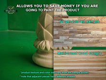 Load image into Gallery viewer, Top Of The Pillar, 1pc, classic style top, baroque style, wooden top, , Top for Stair