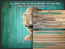 Load image into Gallery viewer, Hardwood Unpainted Classic Finial, Staircase Newel Post Cap