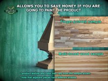 Load image into Gallery viewer, Triangular Ball Top Finial, Simple Square Top Finial, Staircase Newel Post Cap, Bed finials square