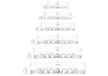 Load image into Gallery viewer, a series of images, each with a different size and design, likely representing a collection or a series of related images.