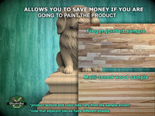 Load image into Gallery viewer, Pekingese Dog Wooden Finial – Carved Post Topper Dog Statue for Fence, Deck or Stair Post