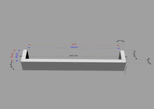 Load image into Gallery viewer, Custom order. Wooden Window Valance with acantus leaves - 2pcs, and Carved Wooden Crest cartouche with Acanthus and Laurel Details - 2pcs. Material: finger-jointed shield multi-toned Alder