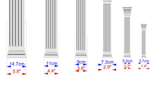 Load image into Gallery viewer, Square-Top Corinthian Column Craft, Wood Column for Architectural Beauty, 1pc, Unpainted