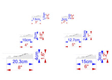 Load image into Gallery viewer, Renaissance Floral Wood Carved Molding – Artistic Elegance, 40" , 1 pc, Unpainted, Symmetrical Flower Scrollwork , Furniture Baguette