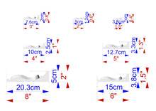 Load image into Gallery viewer, Refined Swirl Pattern Moulding - Artisanal Craftsmanship, 40" Timeless Scrollwork Detail, 1 pc, Unpainted, Carved Baguette