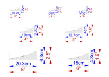 Load image into Gallery viewer, Flame Spearhead Moulding - Dynamic Wood Carving, 40" Elegant Wood Detail, 1 pc, Unpainted, Carved Baguette, Symbol of Energy and Ambition