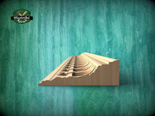 Load image into Gallery viewer, Architectural Carved Neo Gothic Tracery Cornice - Classical Crown Molding, 40", 1 pc, Unpainted, Carved Baguette, Gothic Style Molding