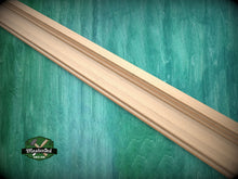 Load image into Gallery viewer, Stepped Profile Wood Molding - Elegant and Versatile Trim, 40" wood molding for walls and ceilings , 1 pc, Unpainted, Baguette