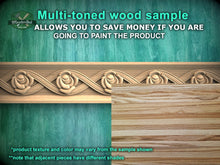 Load image into Gallery viewer, Celtic Rose Knot Wood Molding –  Symbolic Heritage Accent,  40" Intricate Celtic Knot, 1 pc, Unpainted, Baguette