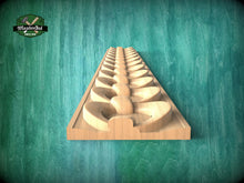 Load image into Gallery viewer, Continuous Ring Chain Moulding - Modern and Traditional Decor , 40" Classic & Modern Decor, 1 pc, Unpainted, Wood Carved Baguette