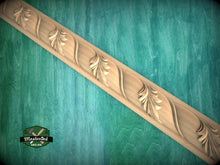 Load image into Gallery viewer, Olive Leaf Wood Molding - Symbol of Peace and Triumph, 40" , 1 pc, Unpainted, Dynamic Foliate Wood Baguette