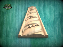 Load image into Gallery viewer, Olive Leaf Wood Molding - Symbol of Peace and Triumph, 40" , 1 pc, Unpainted, Dynamic Foliate Wood Baguette