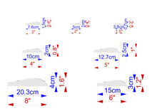 Load image into Gallery viewer, Baroque Style Cascade Molding - Ornate Architectural Element, 40" Decorative wooden moulding , 1 pc, Unpainted, Wood Baguette