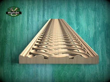 Load image into Gallery viewer, Infinite Rose Weave Molding - Eternity & Beauty Interwoven, 40" Intricate Celtic Knot, 1 pc, Unpainted, Baguette