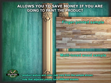 Load image into Gallery viewer, Wood pilasters for Fireplace, Set 2pc, Pair of Carved Wood Trim Post Pillars