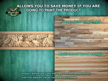 Load image into Gallery viewer, Lush Laurel Leaf Garland Molding - Elegant Natural Decor, 40" Symbolic Architectural Detail, 1 pc, Unpainted, Carved Baguette