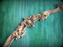 Load image into Gallery viewer, Custom order. Le Roi Soleil Cornice - French Baroque Classicism Elegance, set of 4 pcs - 108". Unpainted,  finger-joined multi-tone Alder material