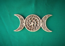 Load image into Gallery viewer, Triple Moon, Hecate symbol, witch symbol