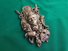Load image into Gallery viewer, Loki God sculpture made of Wood, Home altar, heathen god and goddess altar mythology wood sculpture Scandinavian gods
