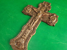 Load image into Gallery viewer, Wooden Crucifix, Jesus Christ, jesus christ cross,  Wood Crucifix Christianity, carved wooden cross