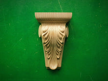 Load image into Gallery viewer, Carved Corbels, Antique Wood Shelf Bracket, Cornice Corbel Entablature