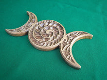 Load image into Gallery viewer, Triple Moon, Hecate symbol, witch symbol