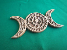 Load image into Gallery viewer, Triple Moon, Hecate symbol, witch symbol