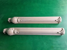 Load image into Gallery viewer, Carved Cabriole Legs of wood, Set of 2pc, for the dresser, coffee table, for furniture restoration