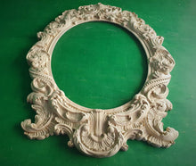 Load image into Gallery viewer, Carved Mirror Frame, Unpainted