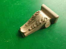 Load image into Gallery viewer, Carved Corbels, Antique Wood Shelf Bracket, Cornice Corbel Entablature