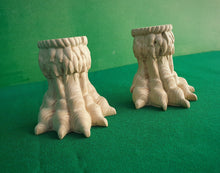 Load image into Gallery viewer, Lion Claws Feets, Set 2 of pc, classic style feets, baroque legs, wooden feets, queen anne style