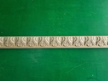 Load image into Gallery viewer, Carved timber unfinished , 40" Carved wooden Baguette, wood trim moulding corner piece for craft woodwork projects