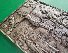 Load image into Gallery viewer, Easter gift Crucifixion of Christ, religious carved icon, wood carvings religious gifts wood wall art