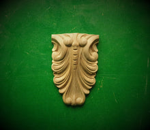 Load image into Gallery viewer, Wooden Bracket, Wood decoration Home Wall Embellishments, wood onlays, wood wall art decor