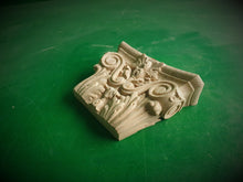 Load image into Gallery viewer, Carved Wooden Capital, 1 piece, unpainted