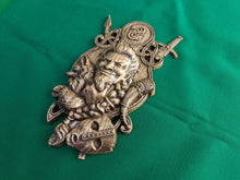 Load image into Gallery viewer, Loki God sculpture made of Wood, Home altar, heathen god and goddess altar mythology wood sculpture Scandinavian gods